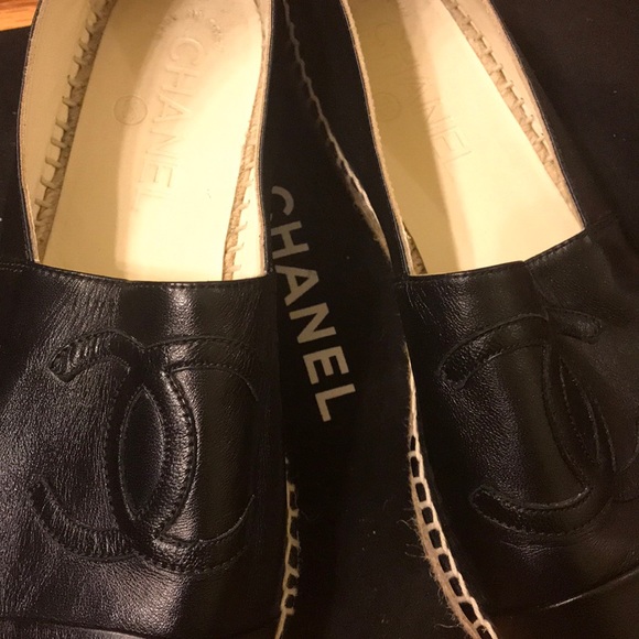 Chanel Leather Espadrilles - Picture 2 of 4